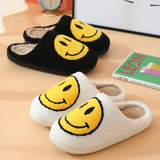Budino Smile Sloffen - Zwart Geel