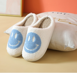 Budino Smile Sloffen - Wit Blauw