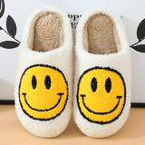 Budino Smile Sloffen - Wit Geel