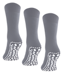 Budino Antislip sokken - 3 paar - Zwart