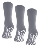 Budino Antislip sokken - 3 paar - Zwart