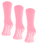 Budino Antislip sokken - 3 paar - Licht Roze