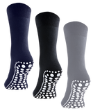 Budino Antislip sokken - 3 paar - Kobalt Blauw