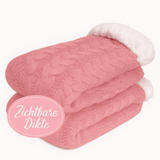 Budino Fleece Antislip Sokken - Roze