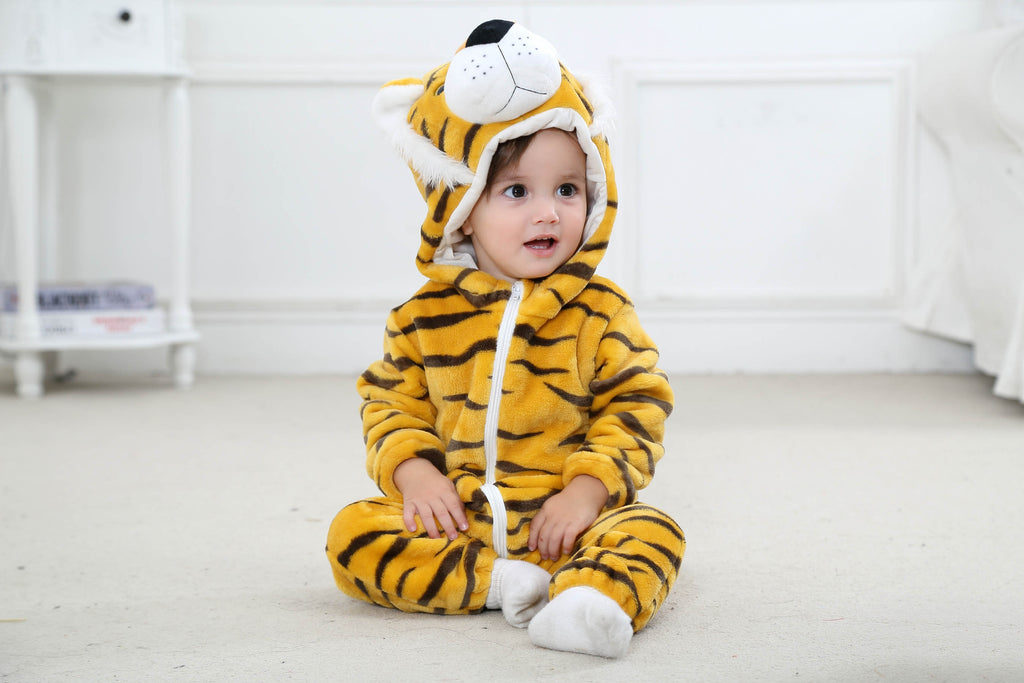 Tijgerprint pakje top baby